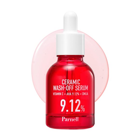 Suero facial Parnell AHA 9,12 % Omija 30 ml de enjuague