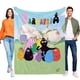 thumbnail image 1 of Barbapapá anti-pilling, suave, ligera, esponjosa y acogedora de lujo para hogar y cocina – Perfecta para niños y adultos,120X180cm, 1 of 6