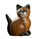 thumbnail image 1 of Adorno De Estatua De Gato, Figurita De Gatito Adorable Para Regalo De Dormitorio, Decoraciones Para El Hogar, Cabeza S Derecha, 1 of 1