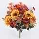 thumbnail image 3 of suxuMhao Girasoles Artificiales, 5 Pzas Girasoles Falsos 12.2x5.91in, Flores Falsas para Decoración, Flores de Otoño Artificiales para Decoración, Girasoles Flores Artificiales para, 3 of 5