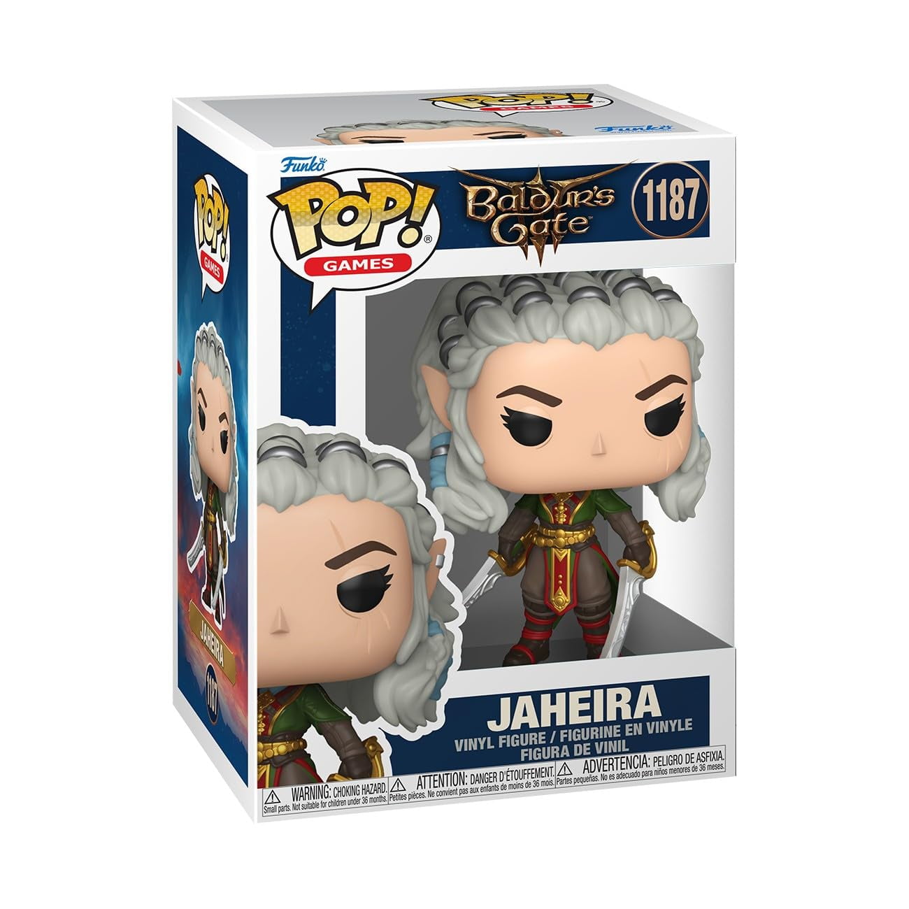 Figura De Vinilo Funko Pop! Juegos: Baldur's Gate 3 Jaheira 9,5 Cm