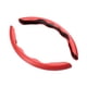 thumbnail image 4 of Funda De Fibra De Carbono Para Volante, Ajuste Universal, 38 Cm, Rojo Estable, 4 of 5