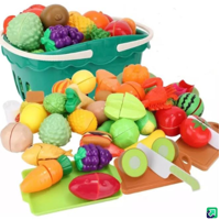Genérico - Jueguete De Corte De Cocina De Frutas Y Verduras 51 Piezas