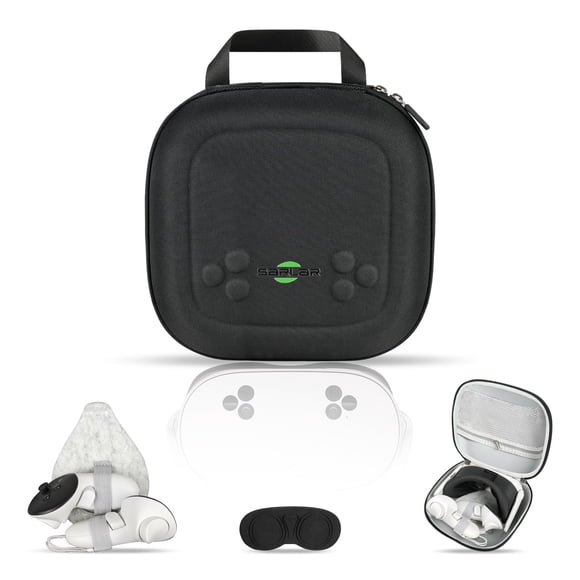 Funda rígida Sarlar BS2 para auriculares Meta Quest 3S/Quest 3/Oculus Quest 2 VR