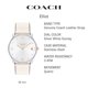 thumbnail image 2 of Correa de piel color tiza Watch Coach Elliot para mujer 14504200, 2 of 5