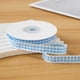 thumbnail image 1 of suxuMhao Cinta de Encaje a Cuadros, 3 Rollos de Cinta de Regalo Azul Claro y Blanca Cinta Decorativa Cinta para Ramo Lazos de Cinta Cinta para Envolver Cinta Al por Mayor, 10ydx0.39in Cinta para, 1 of 4