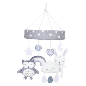 Magideal - Juguete Móvil Para Cuna De Bebé Montessori, Sonajeros Para Recién Nacidos, Campana De Cama Móvil, Juguete Para Niño Y Niña, Niños De 0 + Meses, Regalo Búho