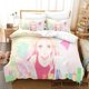 thumbnail image 1 of New Kawaii Girls Shikimori's Not Just a Cutie Bedding Set three-piece set Adult Kid Bedroom Duvet cover Sets Bed Sheets, 1 of 5