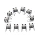 thumbnail image 3 of Botón De Parachoques Del Interruptor Táctil LB RB De 10 Piezas Para Un Controlador 360 Blanco, 3 of 5