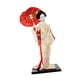 thumbnail image 2 of Decoración De Estante De Muñecas De Kimono Artesanal De Geisha Japonesa De 12 Pulgadas, 2 of 6