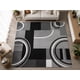 thumbnail image 3 of Alfombra Decorativa 3D Estilo Étnico Geométrico, Medidas 150 x 200 cm D-09, 3 of 3