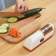 thumbnail image 3 of Afilador Eléctrico Recargable De Cuchillo Afilador De Cuchillo Inalámbrico Compacto Para Cuchillos De Acero Y Cuchillo De Fruta Afilado Automático De Cuchillo De 2 Etapas Ayuda A Restaurar, 3 of 3