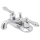 thumbnail image 2 of Grifo para lavabo OakBrook Traditional Chrome 4, 2 manijas, 2 of 6