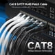 thumbnail image 2 of Cable Ethernet Matters Cat8 de 40 Gbps, 3 pies, 2 unidades, negro, 2 of 7
