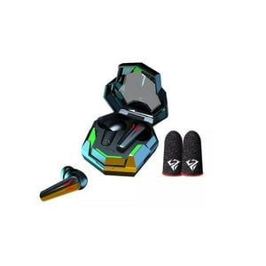Genérico - Pack Audífonos Ultra Bass Hi Fi Con Powerbank +Dedales Gamer