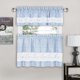 thumbnail image 1 of Juego de cortinas para ventana ACHIM Tier and Valance Live Love Laugh, 1 of 6