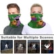 thumbnail image 4 of Robot Monster Braga de Cuello Protección Solar - Bandana UV Refrescante para Ciclismo y Deportes al Aire Libre, Hombres y Mujeres, 4 of 6