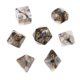 thumbnail image 1 of 7 Uds. De Dados Poliédricos Acrílicos, Accesorios Para Fiestas, Juegos De Mesa Para Dnd Rpg, Gris Y Blanco, 1 of 5