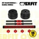 thumbnail image 2 of Set Mancuernas Y Barra Unibles 15kg Fitness Pesas Ajustables, 2 of 10