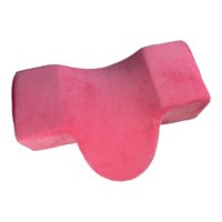 Ioensy - Almohada Para El Cuello Con Extensión De Pestañas, Almohada Para El Cuello Con Espuma Viscoelástica Para Maquillaje, Belleza, Hogar, Rosa Roja