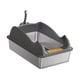 thumbnail image 2 of Caja De Arena Para Mascotas Con Parte Superior Abierta Suministros Para Mascotas Bandeja De Arena Para Mascotas Con Parte Superior Abierta Para Gatos De Interior Gris Oscuro, 2 of 5
