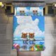 thumbnail image 2 of Animal Crossing Comforter Set 3 Pieces Quilt Cover Set Soft Bedding Sets for All Seasons, 2 of 5