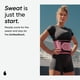 thumbnail image 3 of Recortador de cintura Sports Research Sweet Sweat Pro Series rosa XL-XXL, 3 of 6