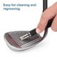 thumbnail image 3 of Afilador de ranuras para palos de golf Bulex, herramienta negra, 3 of 7