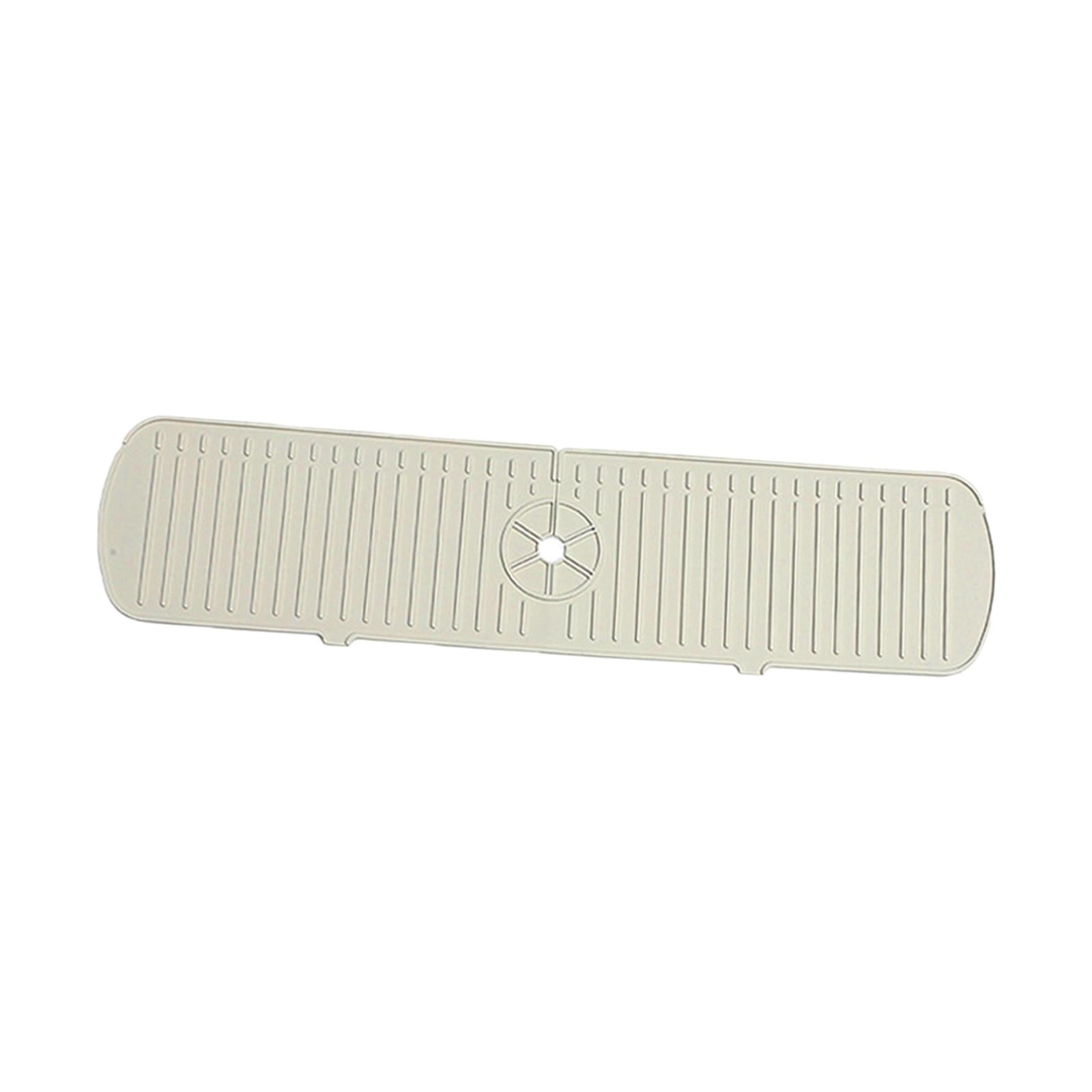 Bothyi - Protector Contra Salpicaduras Para Fregadero De Cocina, Protector Contra Salpicaduras De Agua, Alfombrilla Protectora, Alfombrilla De Secado, Color Beige, 61cm