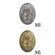 thumbnail image 2 of 12 Uds. Broche Vikingo Medieval Insignia Suecia Tótem Pagano Abrigo Alfileres Ramillete, 2 of 3