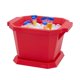 thumbnail image 3 of Cubo de hielo Bel-Art 4,0 L rojo con tapa, 3 of 4
