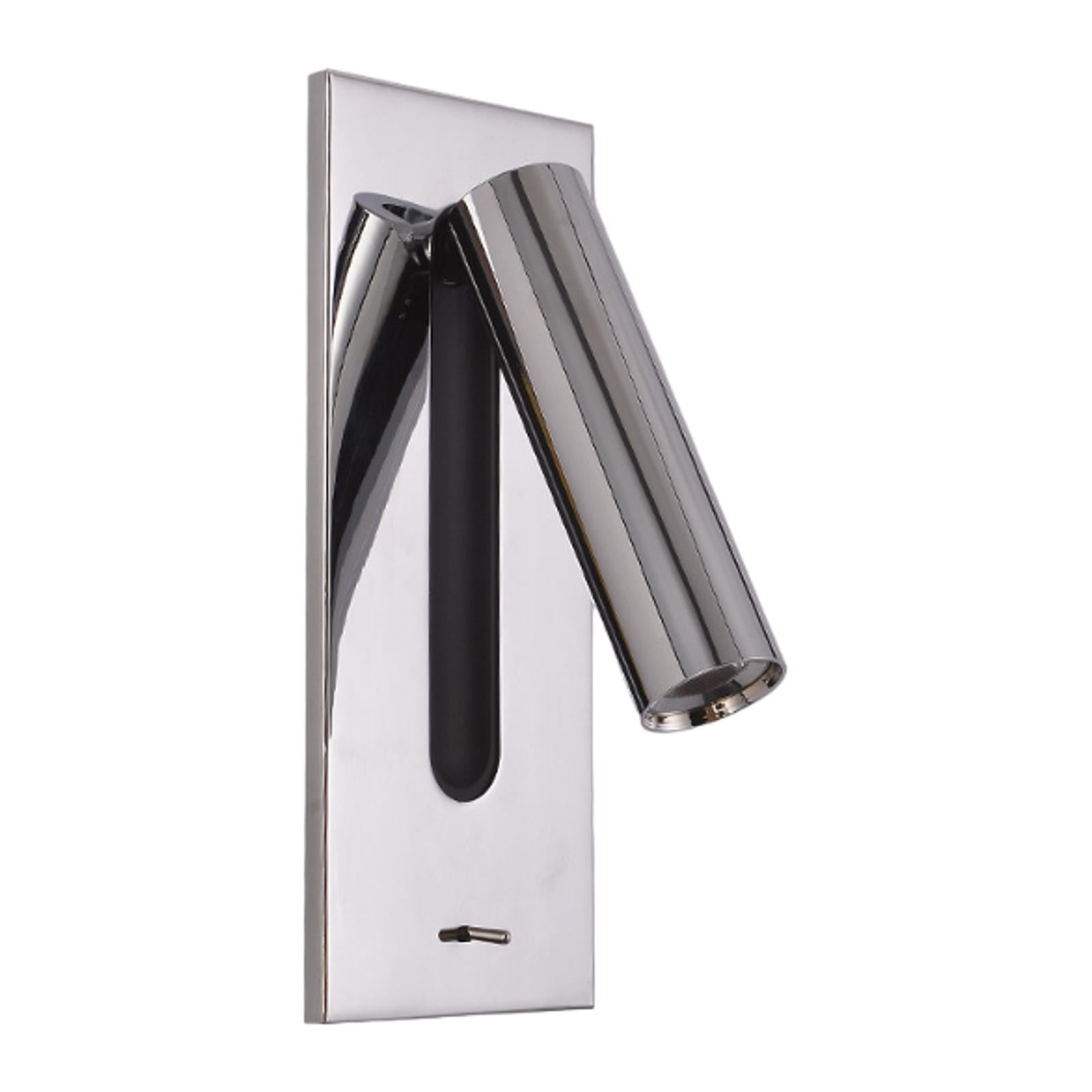 Magideal - Luces De Pared Incrustadas Lámparas De Lectura De Lámparas De Lectura Con Luces De Pared De Iluminación De Pared Para El Interior Del Dormitorio Hotel Gris-plata