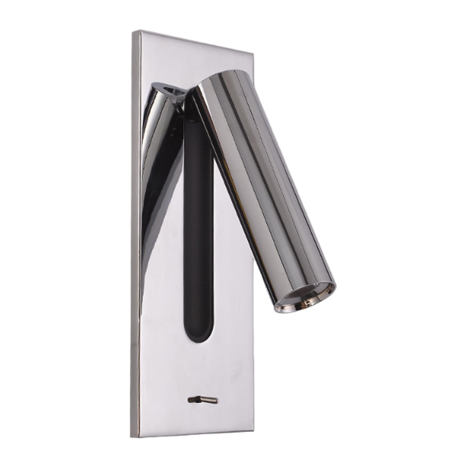 Magideal - Luces De Pared Incrustadas Lámparas De Lectura De Lámparas De Lectura Con Luces De Pared De Iluminación De Pared Para El Interior Del Dormitorio Hotel Gris-Plata