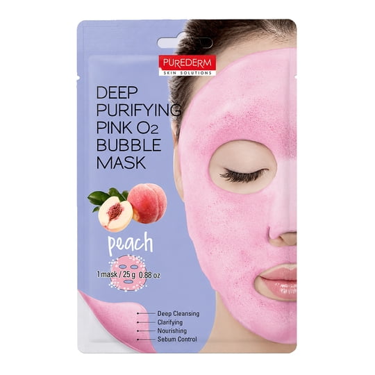 Purederm - Mascarilla Purificante De Burbujas Durazno