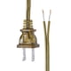 thumbnail image 2 of Cable para lámpara B&P Lamp color latón antiguo, 3,5 m, cable SPT-1, 2 of 4