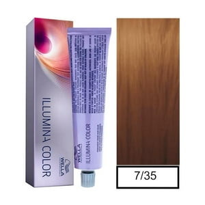 Wella - Tinte Permanente Illumina Color Tono 7/35