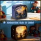 thumbnail image 3 of Lampara LED Puzzle Madera 3D Gato Estrellado DIY, 3 of 3