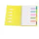 thumbnail image 2 of Libreta Naranja 120 Hojas con 5 Separaciones 15X21cm, 2 of 2
