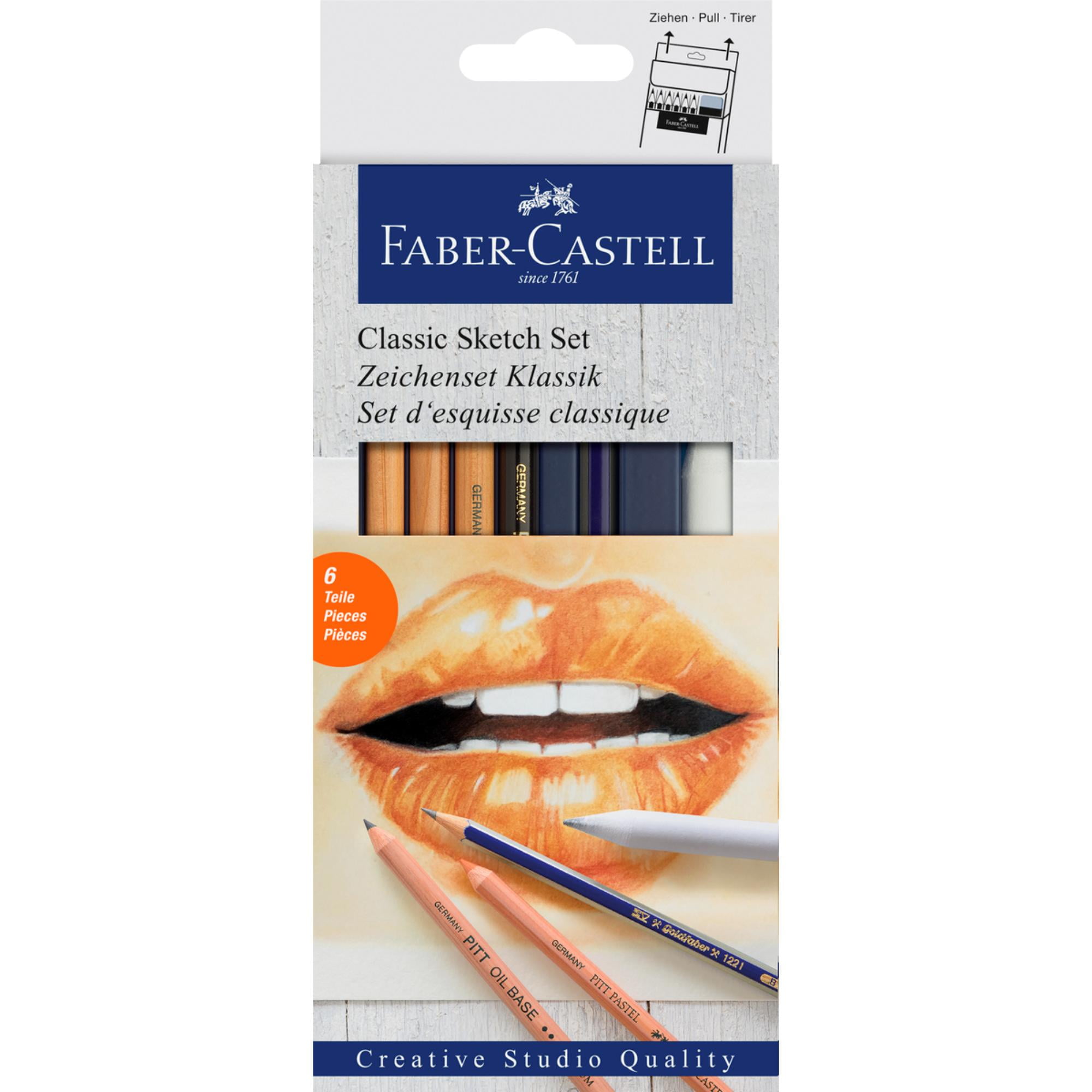 Faber Castell - Set De Dibujo Clásico Faber-castell 6 Piezas