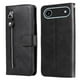 thumbnail image 1 of Funda con Cremallera para iPhone Air, Carcasa Cartera de Cuero PU con Soporte y Tarjetero, 1 of 5