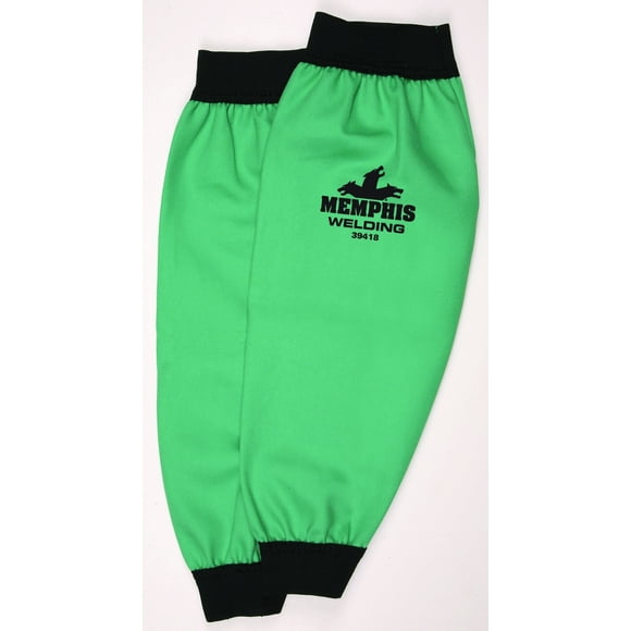Manguitos de soldadura MCR Safety 39418 de algodón resistente al fuego