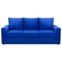 Bodevir - Sofa Kendy 3Cg Felpa 30 Azul Rey