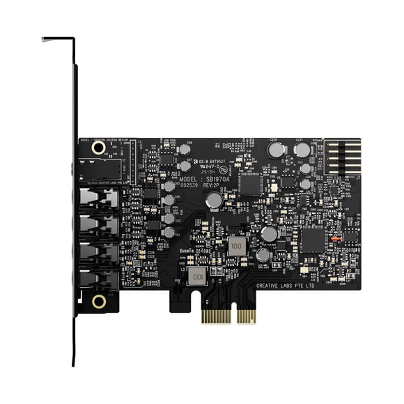 Tarjeta de sonido Creative Audigy Fx Pro Hi‑Res PCIe de 10,5 cm