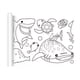 thumbnail image 1 of Pósteres Para Colorear, Regalo De Cumplea?os, Rollo De Papel Artístico DIY, Adhesivo Para El Hogar, Dibujo, Mundo Marino, 1 of 5