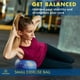 thumbnail image 2 of Pelota de ejercicio ProBody Pilates de 23 cm con bomba, color azul, 2 of 9