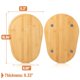 thumbnail image 2 of Deslizante de bambú BAMBOO LAND para batidora KitchenAid 5-8 cuartos Natural, 2 of 8
