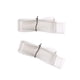 thumbnail image 3 of 2xClear Transparente Tubo Termoencogible Envoltura Cable Cable Manga 2.5cm X 1m, 3 of 5