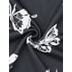 thumbnail image 5 of Conjunto de Pijama de 3 Piezas para Mujer INSPIRE CHIC Camiseta de Tirantes Finos con Pantalones de Pierna Ancha y Bata a Juego Estampado Floral Conjunto de Descanso 2XL Negro, 5 of 6