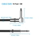 thumbnail image 2 of Cable para guitarra New Bee, cable de amplificador para instrumento eléctrico y bajo, 3 m, 2 of 7