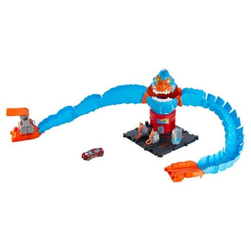 Hot Wheels - Pista De Juguetes Némesis Gorila Con Vehículo 1:64